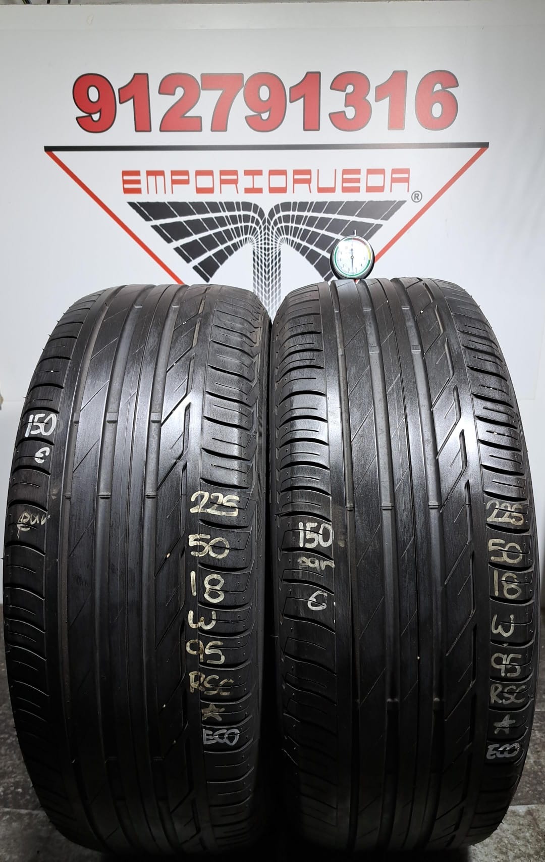 BRIDGESTONE TURANZA T001 USADO RSC 225/50 R18 95 W